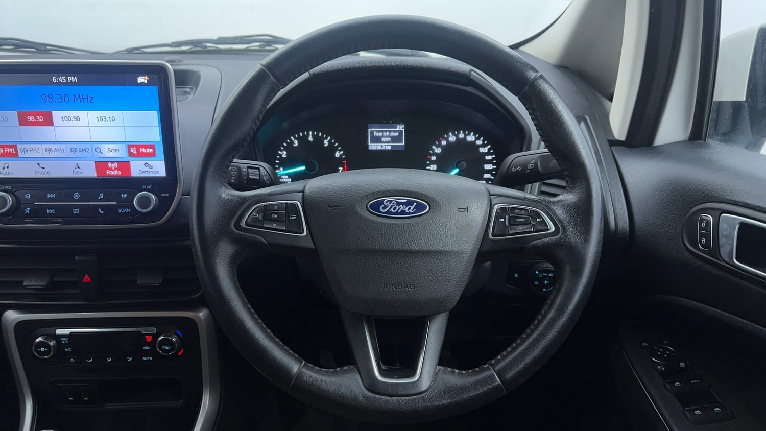 Used 2018 Ford EcoSport Titanium 1.5L Ti-VCT Petrol Manual interior STEERING VIEW