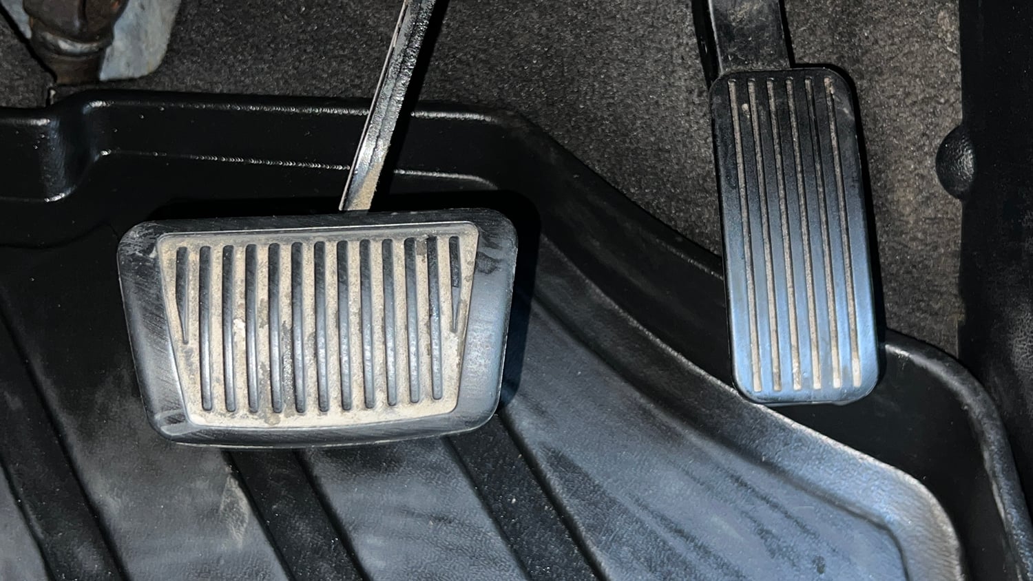 Used 2023 Hyundai Creta SX (O) 1.5 Petrol IVT Knight Petrol Automatic interior PEDALS VIEW