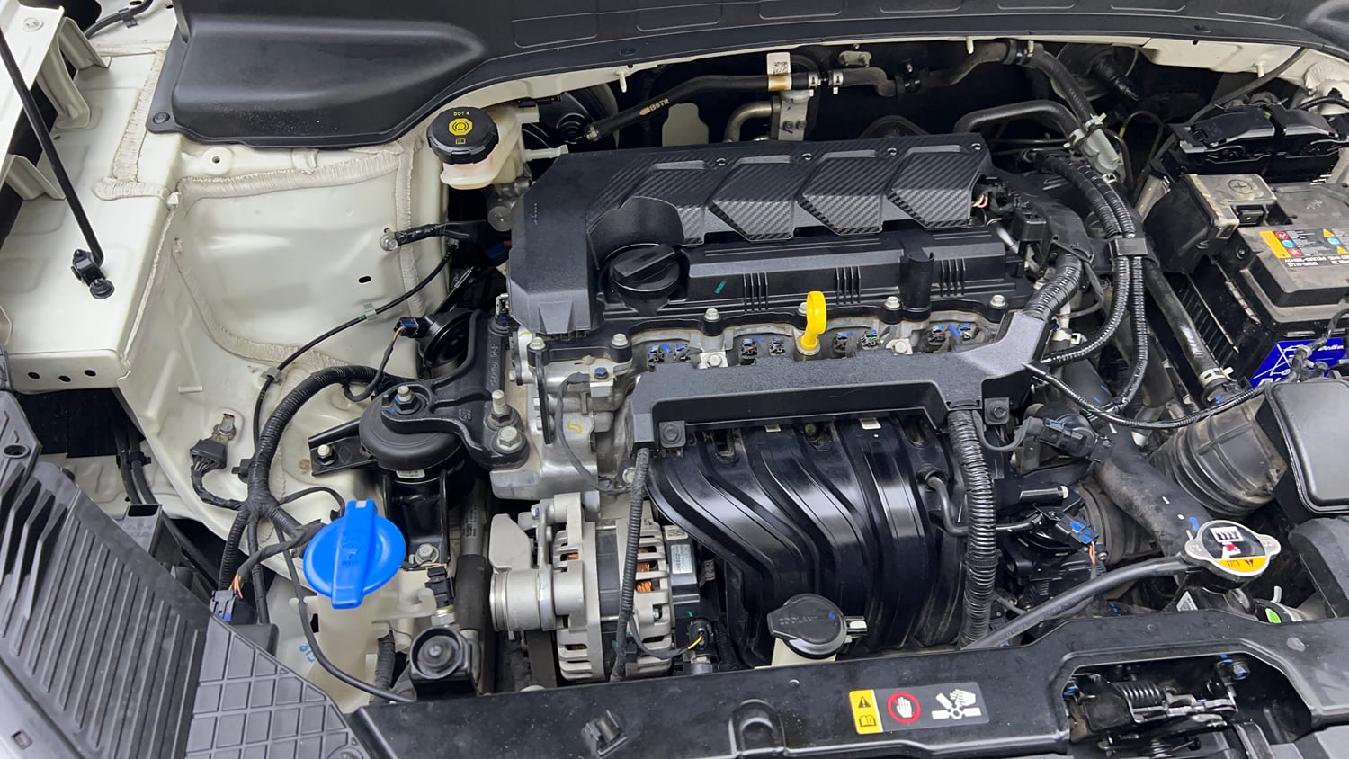 Used 2023 Hyundai Creta SX (O) 1.5 Petrol IVT Knight Petrol Automatic engine ENGINE RIGHT SIDE VIEW