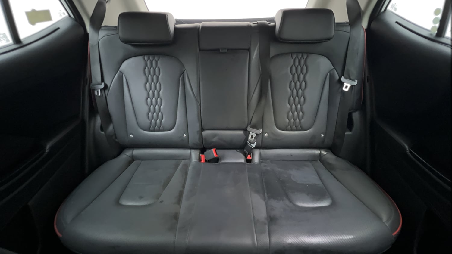 Used 2023 Hyundai Creta SX (O) 1.5 Petrol IVT Knight Petrol Automatic interior REAR SEAT CONDITION VIEW