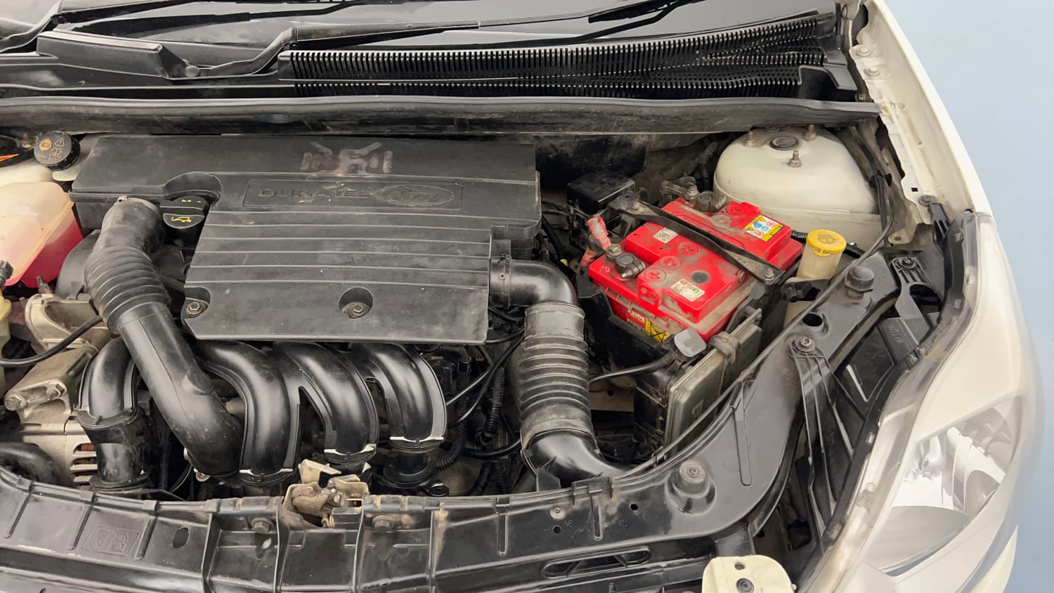 Used 2017 Ford Figo Duratec Petrol EXI 1.2 Petrol Manual engine ENGINE LEFT SIDE VIEW