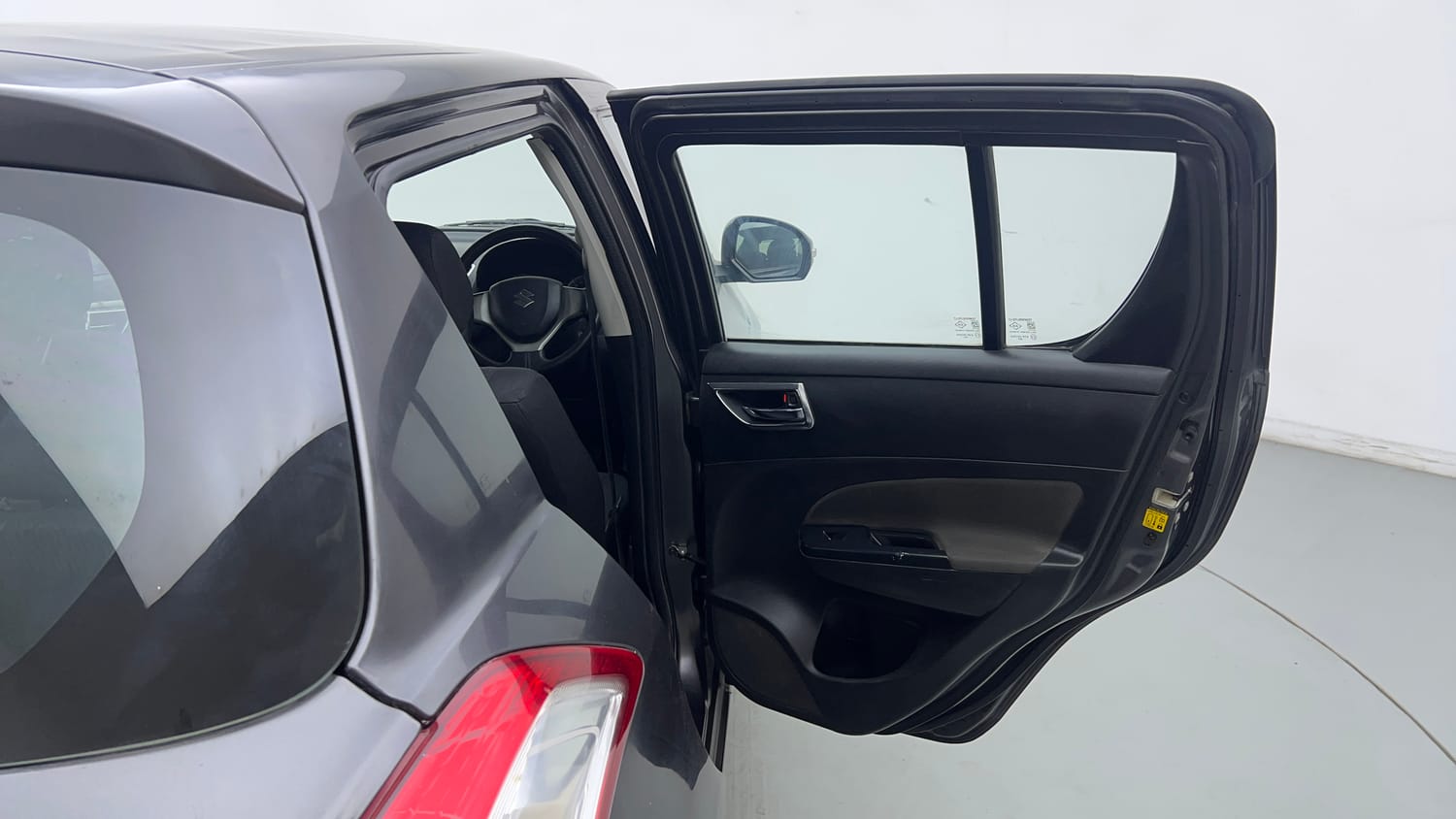 Used 2016 Maruti Suzuki Swift VXi Petrol Manual interior RIGHT REAR DOOR OPEN VIEW