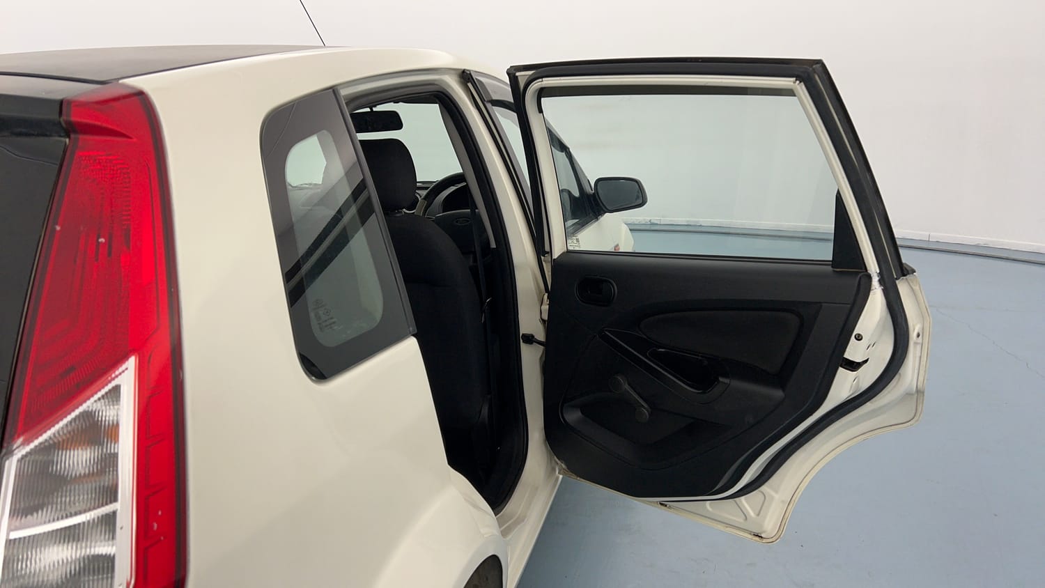 Used 2017 Ford Figo Duratec Petrol EXI 1.2 Petrol Manual interior RIGHT REAR DOOR OPEN VIEW