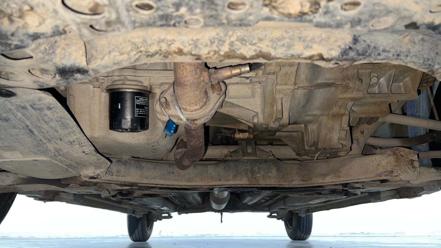 Used 2016 Maruti Suzuki Swift VXi Petrol Manual extra FRONT LEFT UNDERBODY VIEW