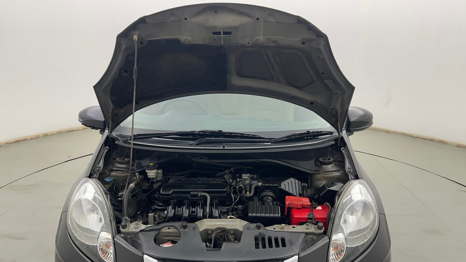 Used 2015 Honda Amaze 1.2 S i-VTEC Petrol Manual engine ENGINE & BONNET OPEN FRONT VIEW