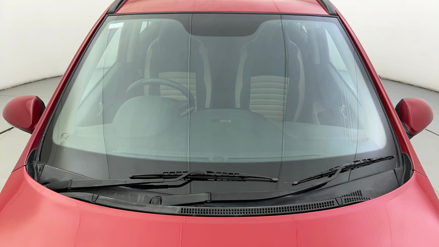 Used 2018 Hyundai Grand i10 Sportz 1.2 Kappa VTVT Petrol Manual exterior FRONT WINDSHIELD VIEW