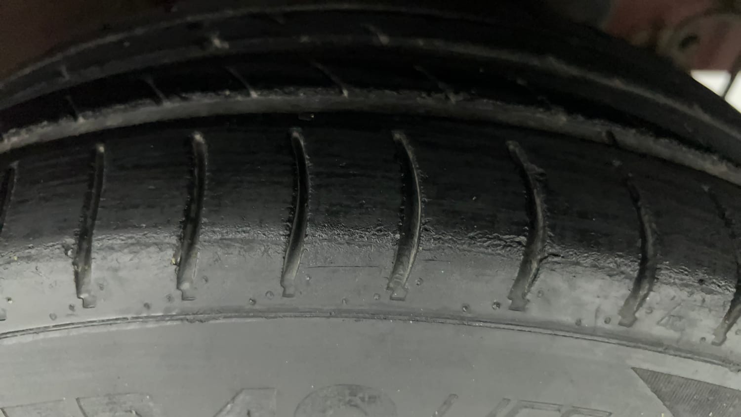 Used 2018 Hyundai Grand i10 Sportz 1.2 Kappa VTVT Petrol Manual tyres LEFT REAR TYRE TREAD VIEW