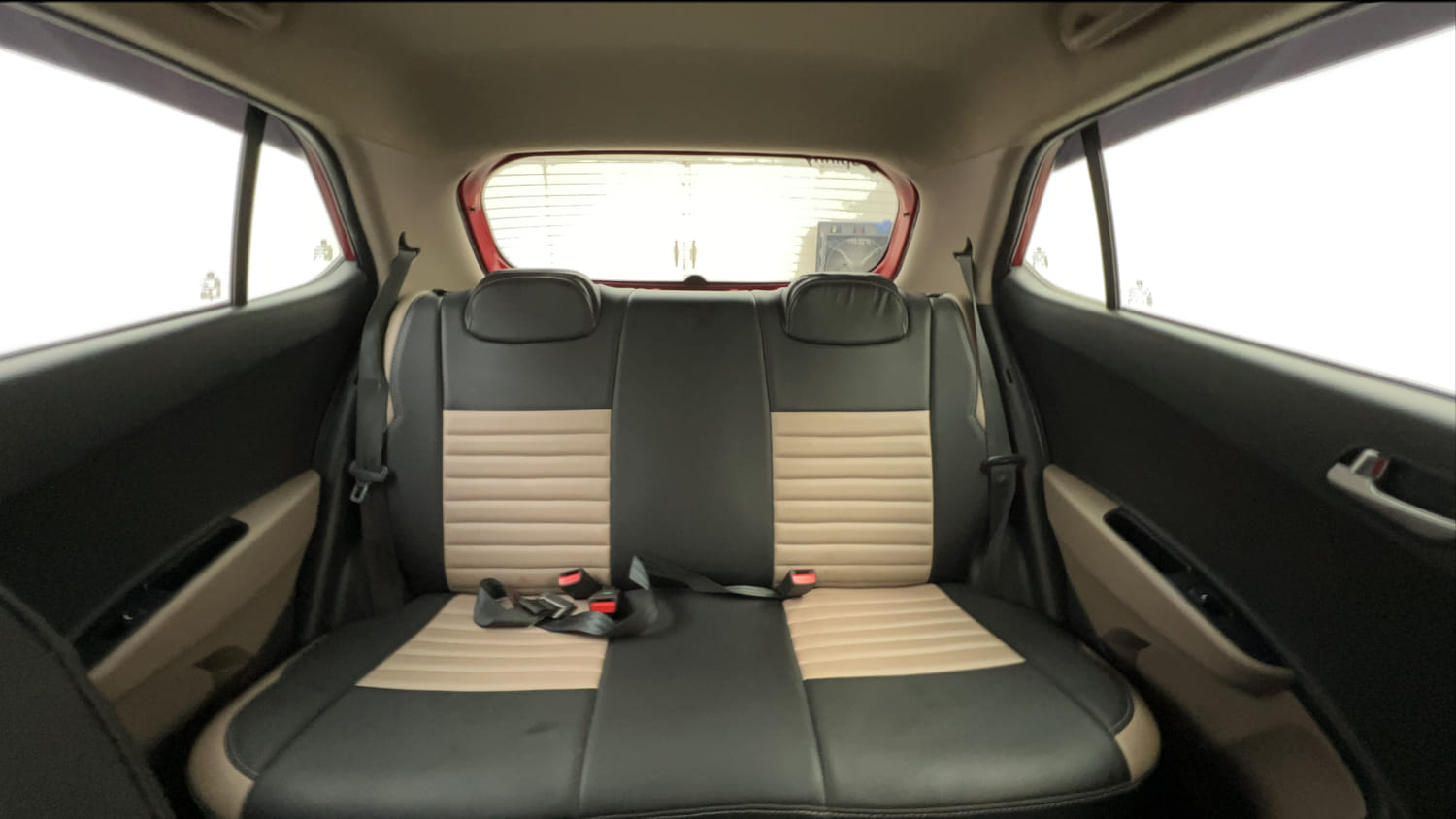 Used 2018 Hyundai Grand i10 Sportz 1.2 Kappa VTVT Petrol Manual interior REAR SEAT CONDITION VIEW