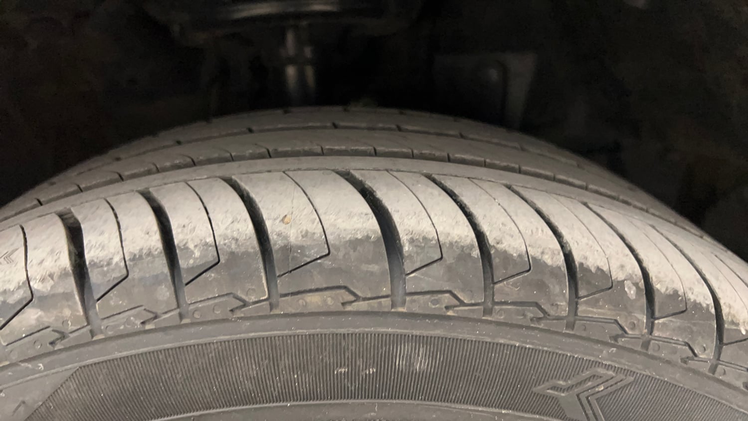 Used 2024 Honda City ZX Petrol CVT Petrol Automatic tyres RIGHT FRONT TYRE TREAD VIEW