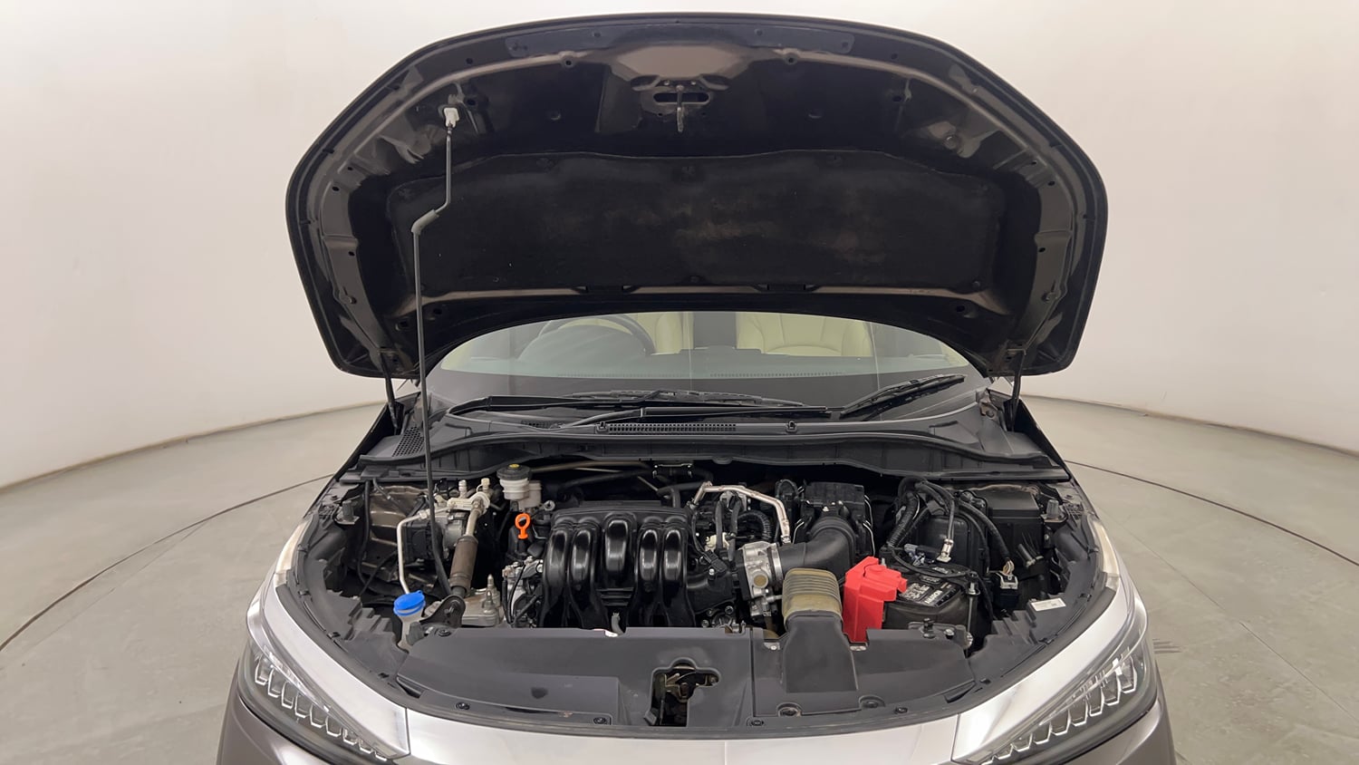 Used 2024 Honda City ZX Petrol CVT Petrol Automatic engine ENGINE & BONNET OPEN FRONT VIEW