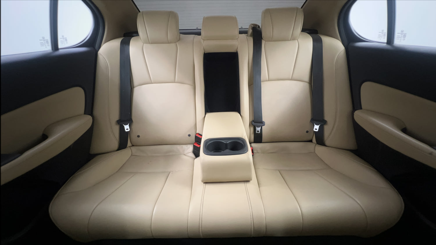 Used 2024 Honda City ZX Petrol CVT Petrol Automatic interior REAR SEAT CONDITION VIEW