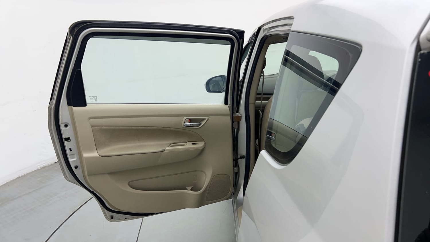 Used 2017 Maruti Suzuki Ertiga VXI AT Petrol Automatic interior LEFT REAR DOOR OPEN VIEW
