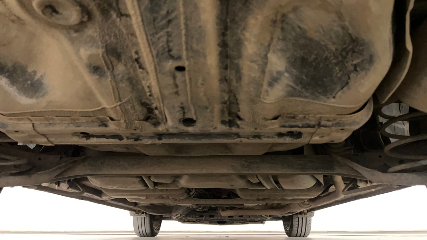 Used 2024 Honda City ZX Petrol CVT Petrol Automatic extra REAR UNDERBODY VIEW (TAKEN FROM REAR)
