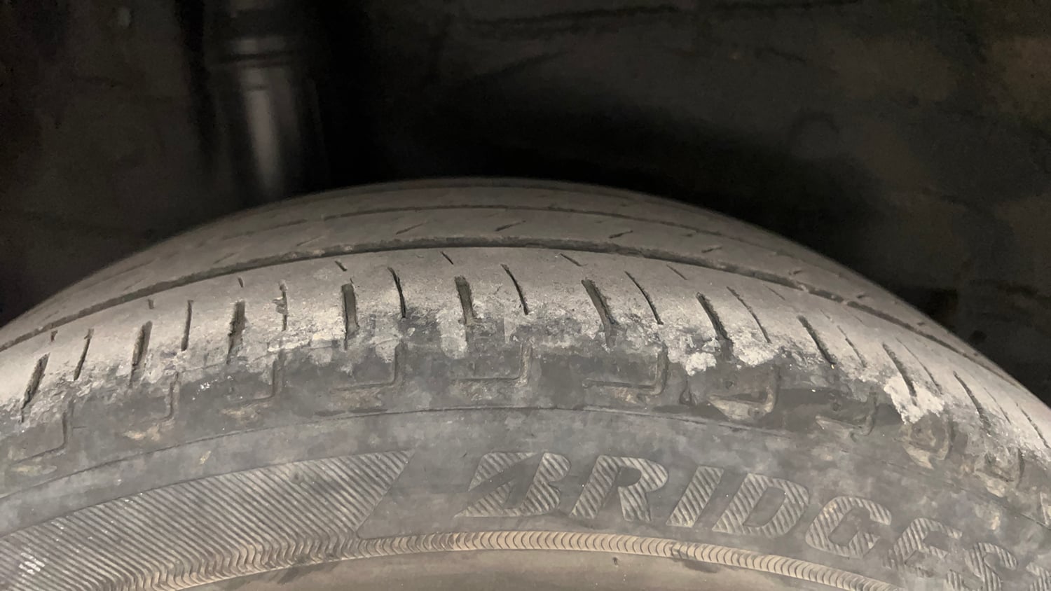 Used 2024 Honda City ZX Petrol CVT Petrol Automatic tyres RIGHT REAR TYRE TREAD VIEW