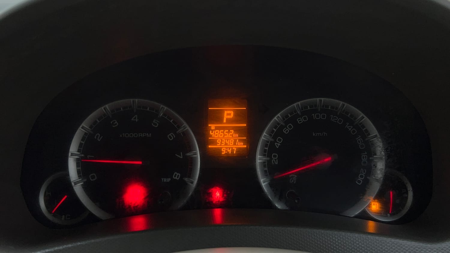 Used 2017 Maruti Suzuki Ertiga VXI AT Petrol Automatic interior CLUSTERMETER VIEW