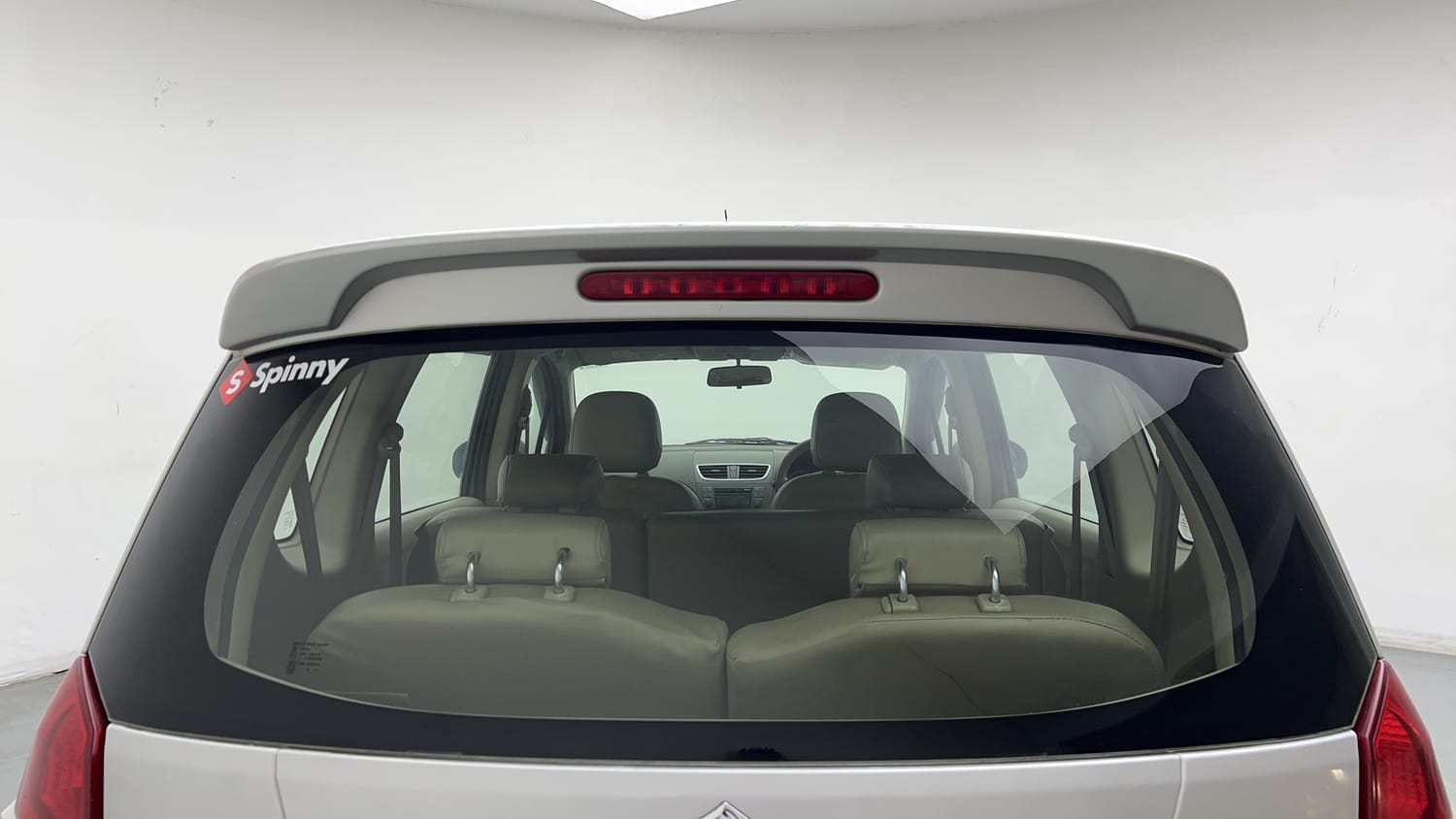 Used 2017 Maruti Suzuki Ertiga VXI AT Petrol Automatic exterior BACK WINDSHIELD VIEW