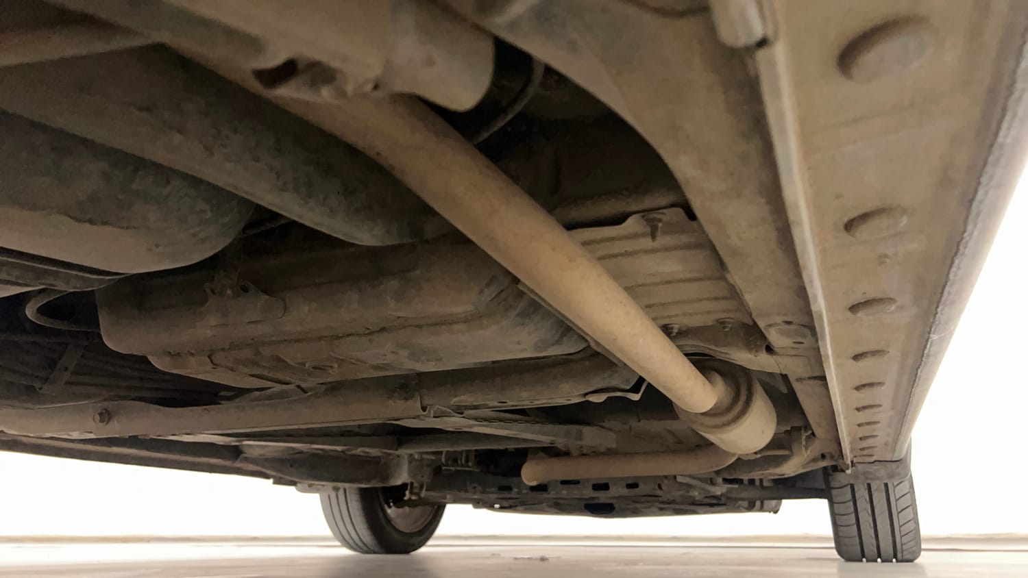 Used 2024 Honda City ZX Petrol CVT Petrol Automatic extra REAR RIGHT UNDERBODY VIEW