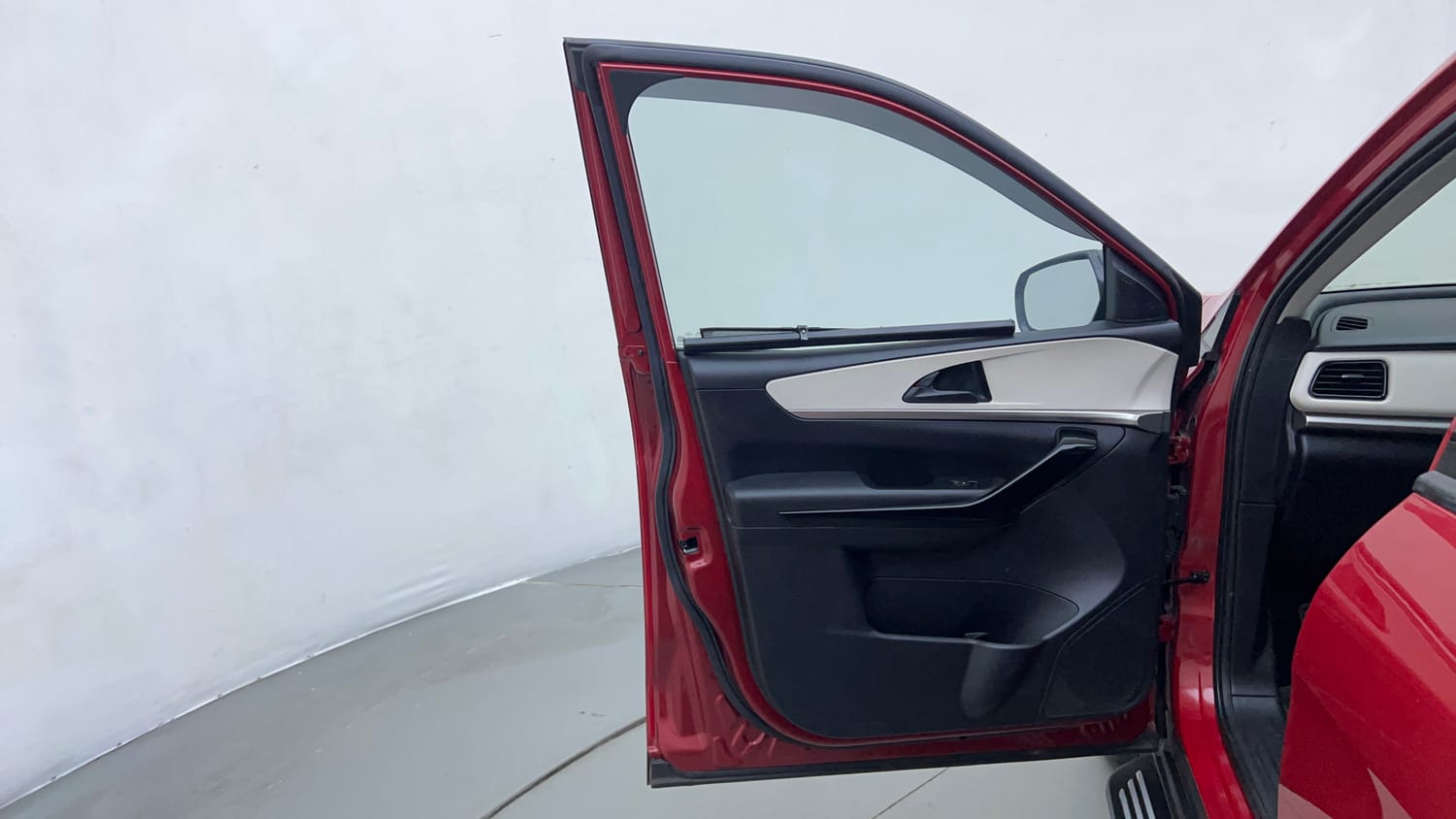 Used 2022 Mahindra XUV700 AX 5 Petrol AT 5 STR Petrol Automatic interior LEFT FRONT DOOR OPEN VIEW