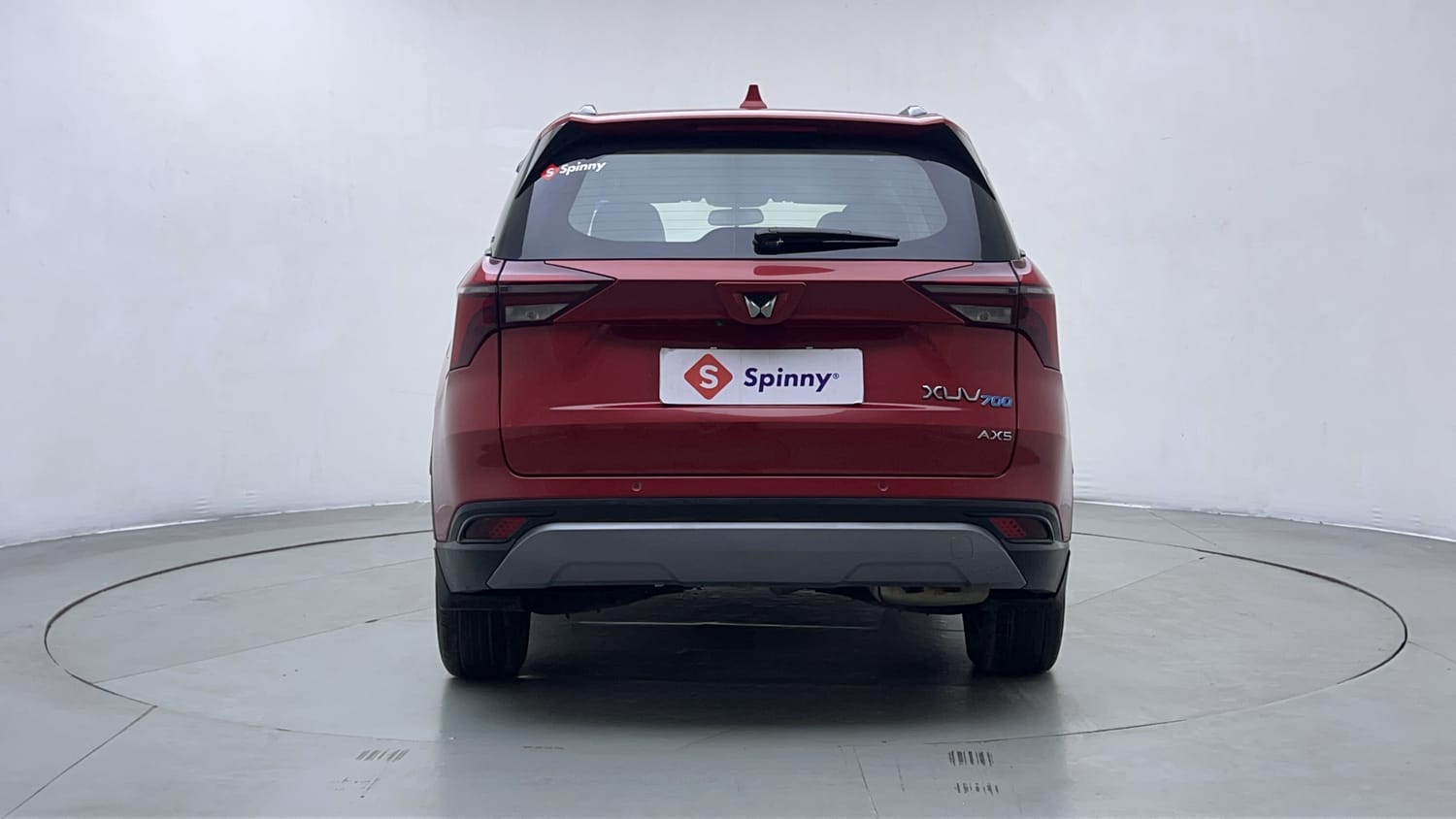 Used 2022 Mahindra XUV700 AX 5 Petrol AT 5 STR Petrol Automatic exterior BACK VIEW