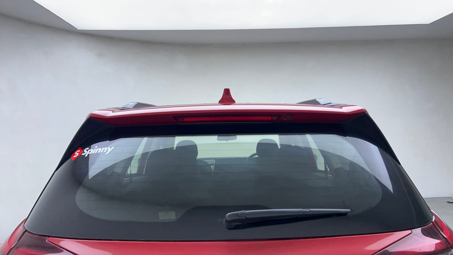 Used 2022 Mahindra XUV700 AX 5 Petrol AT 5 STR Petrol Automatic exterior BACK WINDSHIELD VIEW