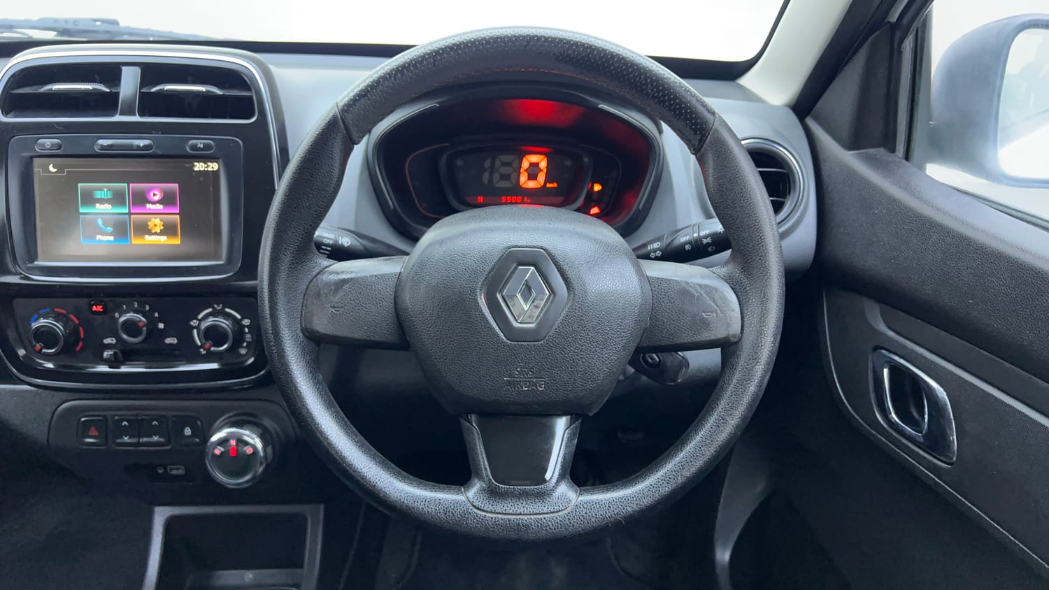 Used 2019 Renault Kwid 1.0 RXT AMT Opt Petrol Automatic interior STEERING VIEW