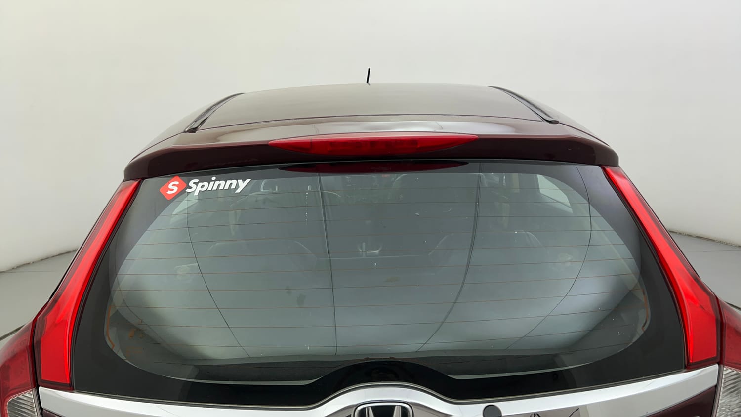 Used 2015 Honda Jazz S AT Petrol Automatic exterior BACK WINDSHIELD VIEW