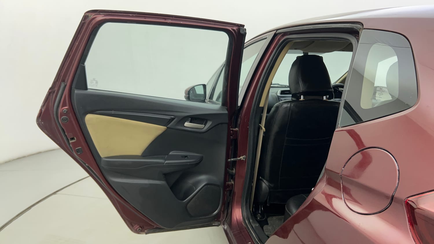 Used 2015 Honda Jazz S AT Petrol Automatic interior LEFT REAR DOOR OPEN VIEW