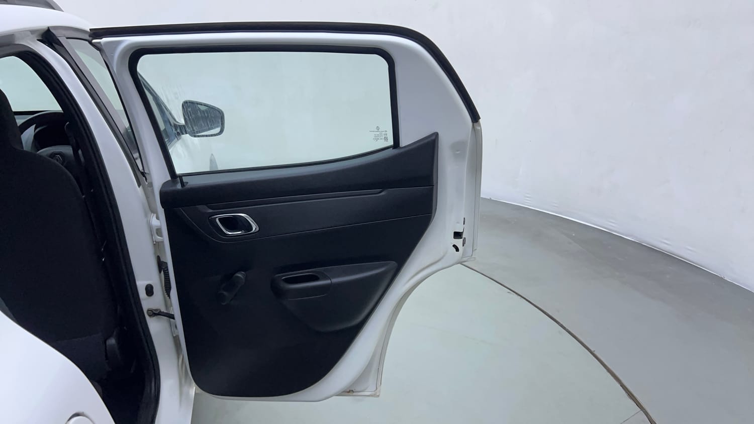 Used 2019 Renault Kwid 1.0 RXT AMT Opt Petrol Automatic interior RIGHT REAR DOOR OPEN VIEW