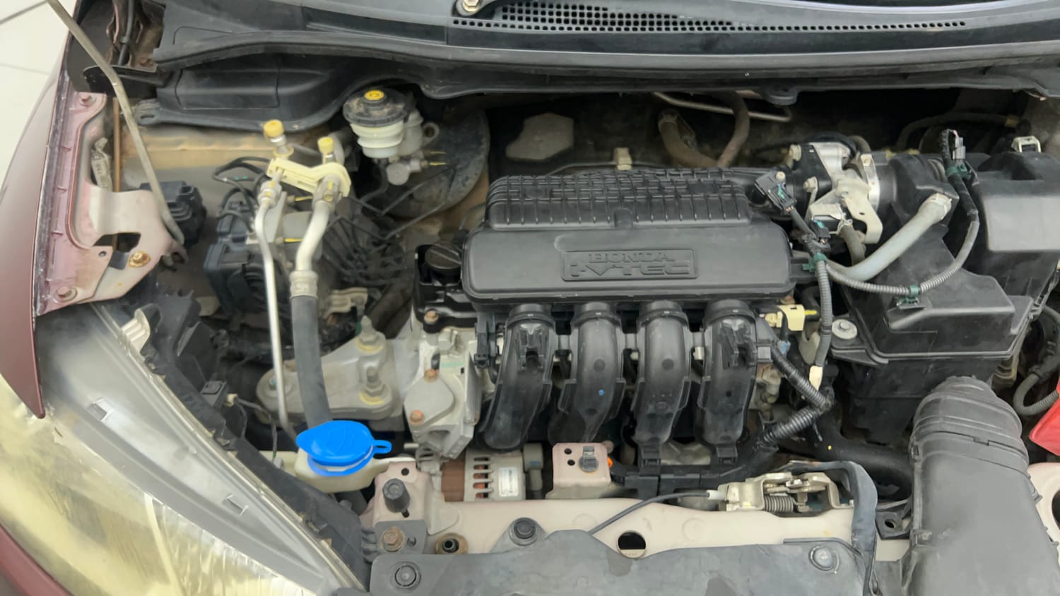 Used 2015 Honda Jazz S AT Petrol Automatic engine ENGINE RIGHT SIDE VIEW