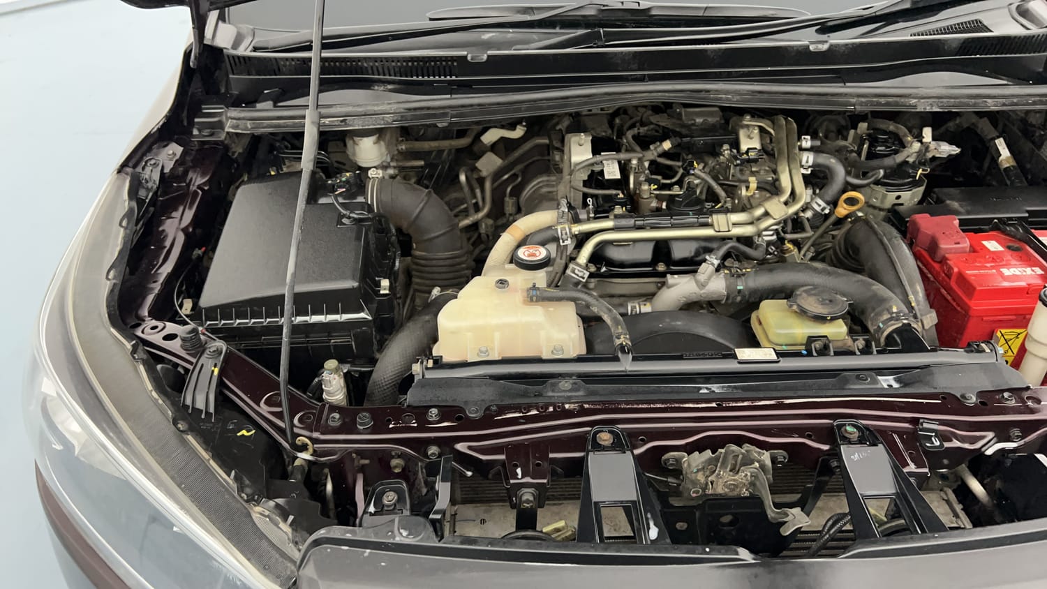 Used 2017 Toyota Innova Crysta 2.4 GX 7 STR Diesel Manual engine ENGINE RIGHT SIDE VIEW