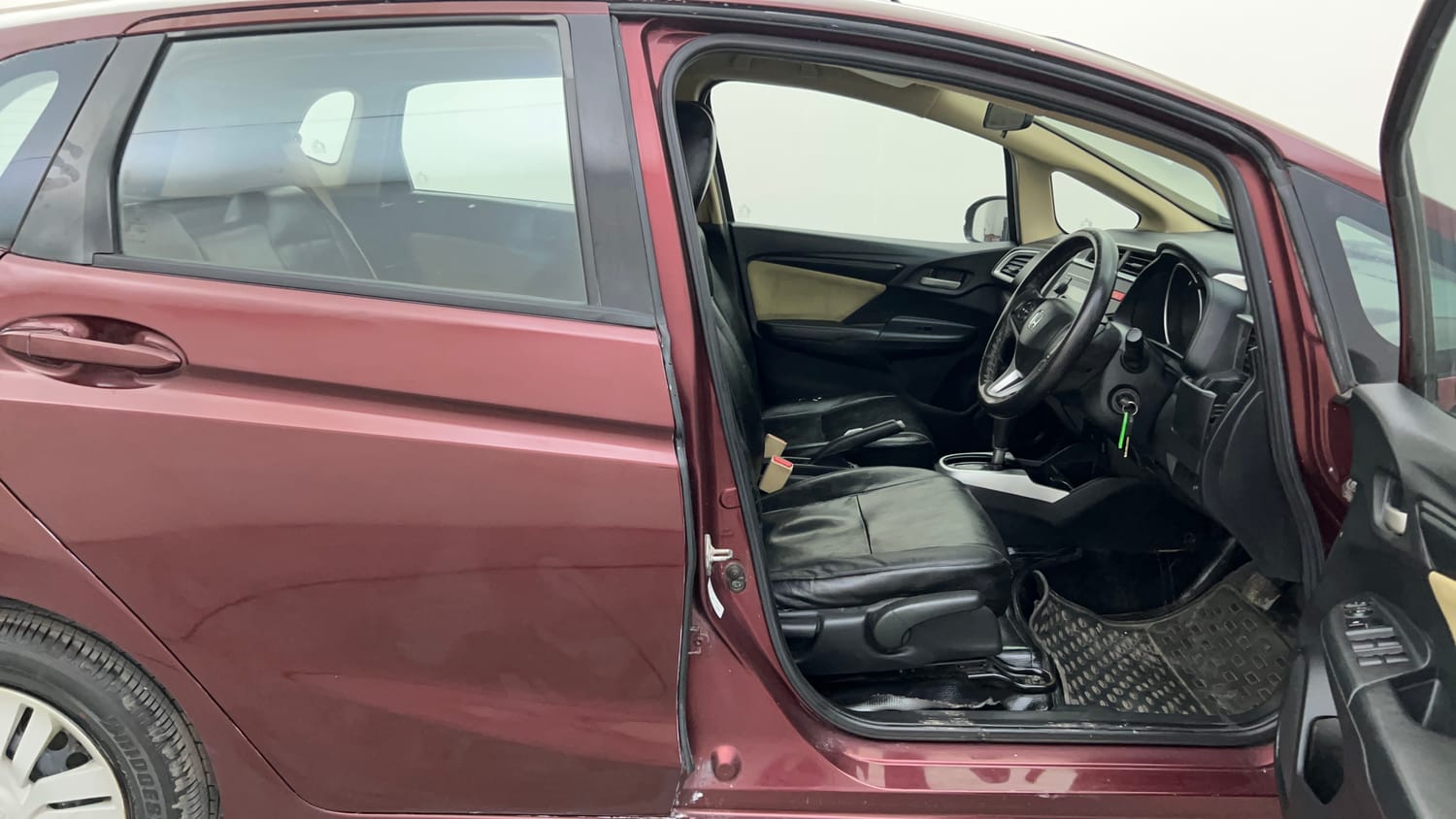 Used 2015 Honda Jazz S AT Petrol Automatic interior RIGHT SIDE FRONT DOOR CABIN VIEW