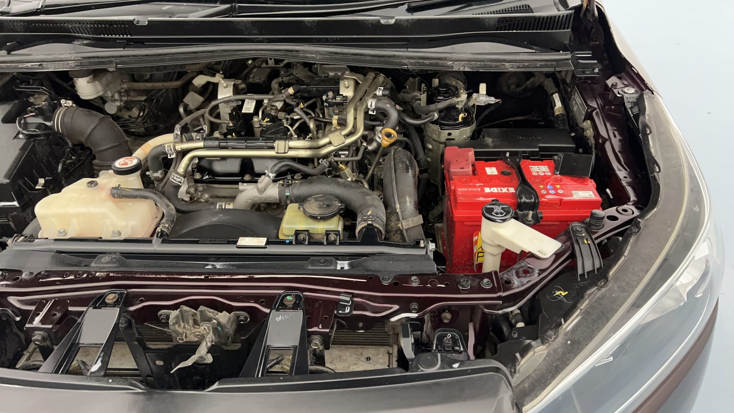 Used 2017 Toyota Innova Crysta 2.4 GX 7 STR Diesel Manual engine ENGINE LEFT SIDE VIEW