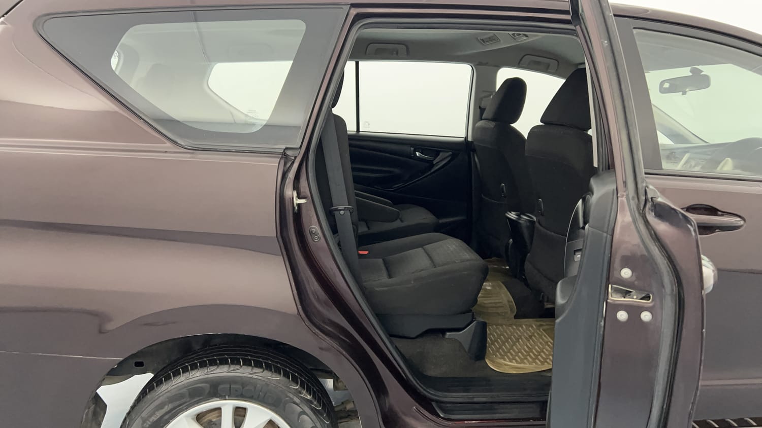 Used 2017 Toyota Innova Crysta 2.4 GX 7 STR Diesel Manual interior RIGHT SIDE REAR DOOR CABIN VIEW