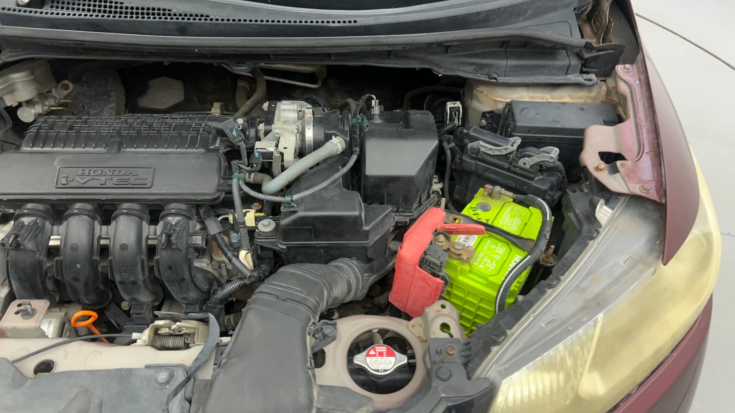Used 2015 Honda Jazz S AT Petrol Automatic engine ENGINE LEFT SIDE VIEW