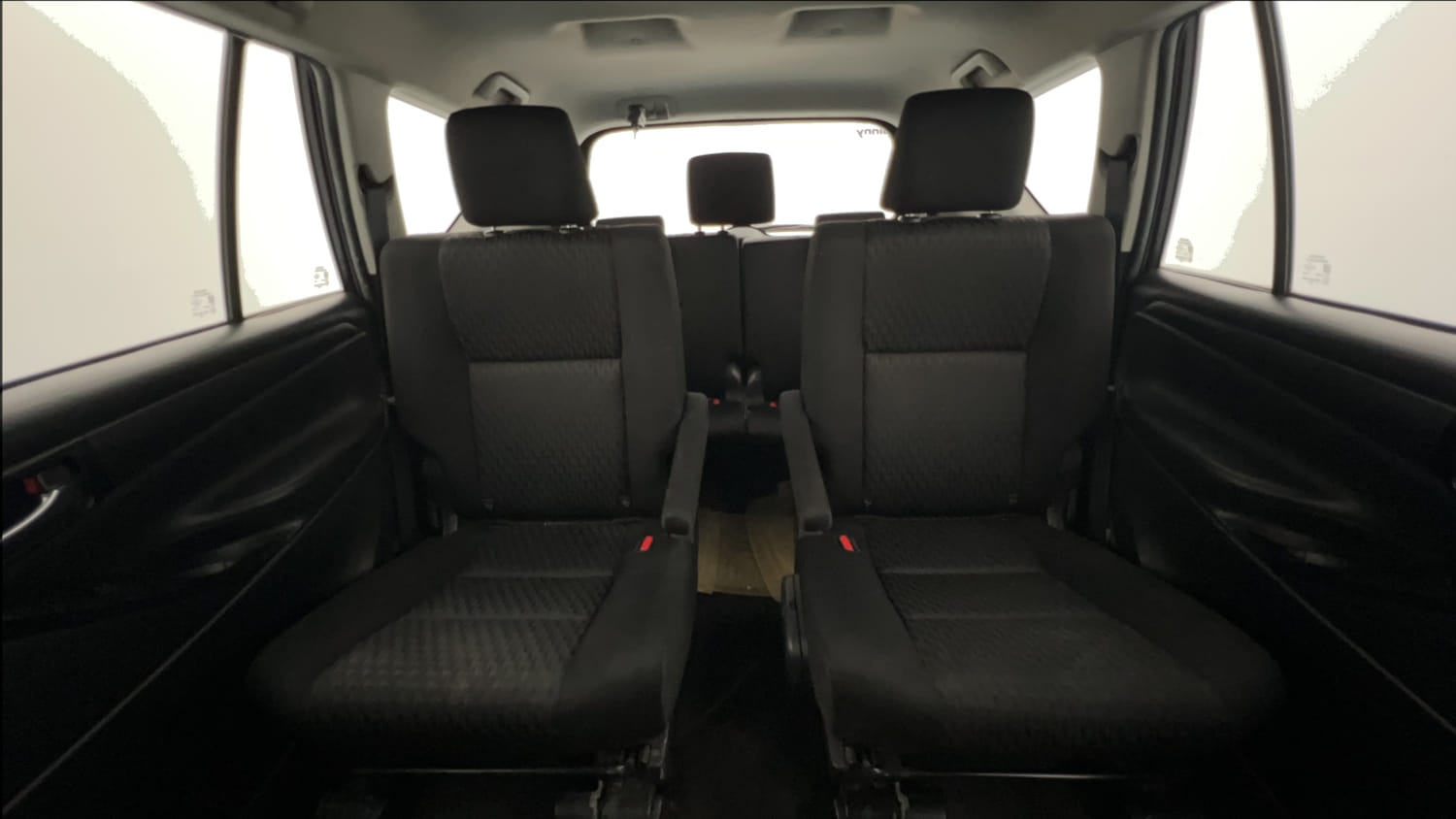 Used 2017 Toyota Innova Crysta 2.4 GX 7 STR Diesel Manual interior REAR SEAT CONDITION VIEW