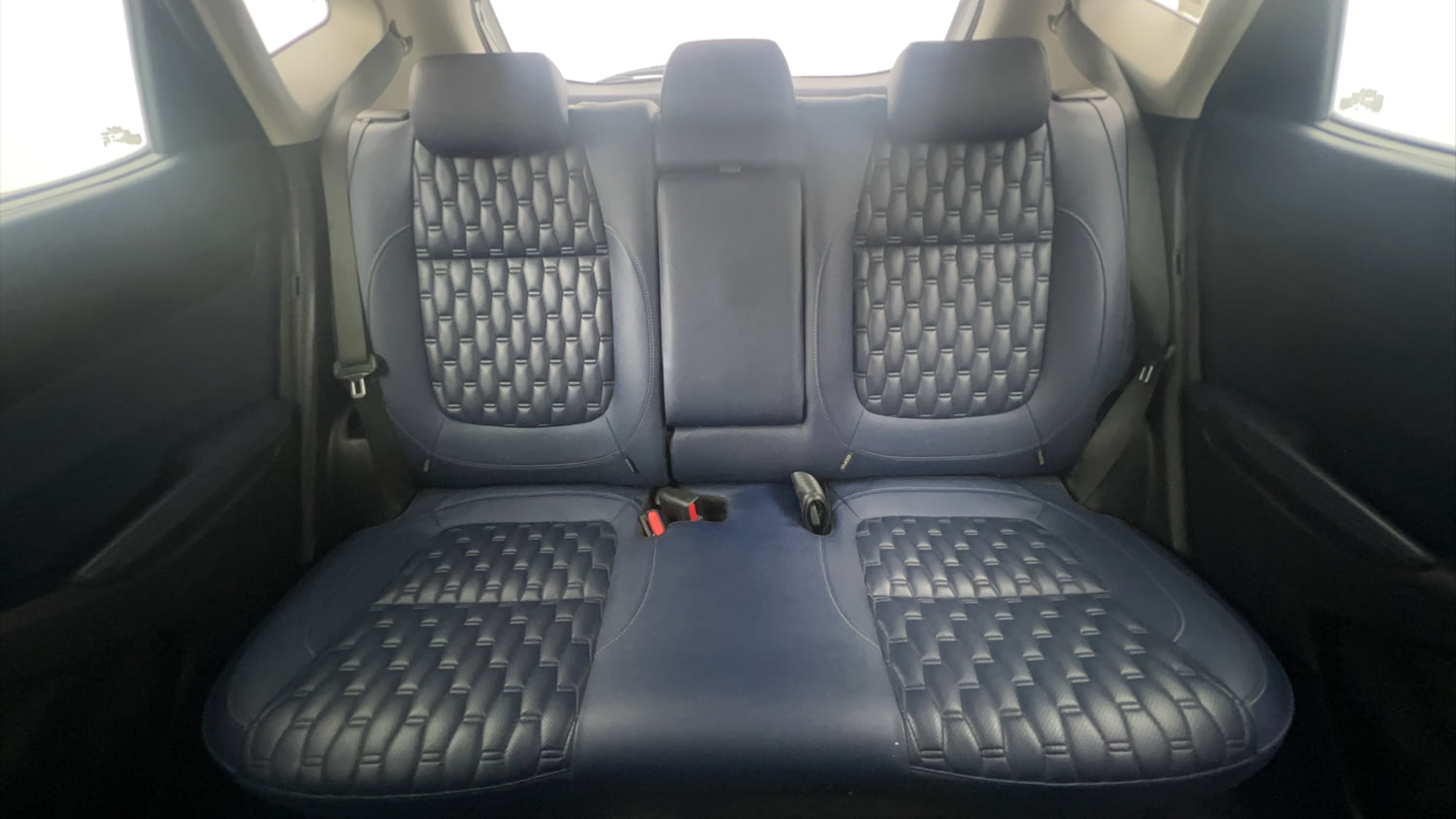 Used 2022 Kia Seltos X Line 1.5 Diesel AT Diesel Automatic interior REAR SEAT CONDITION VIEW