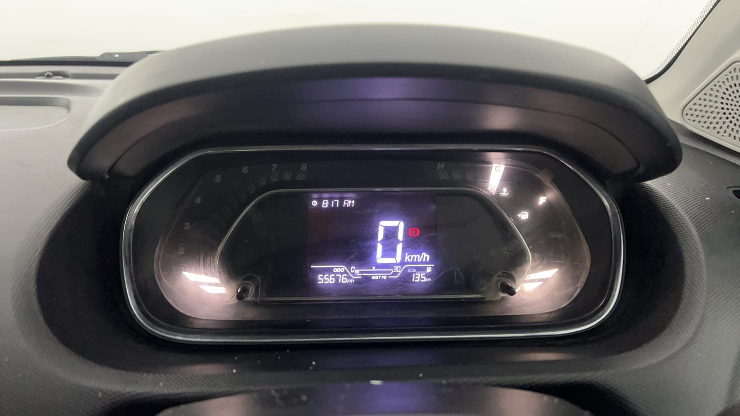 Used 2020 Tata Tiago XZ Plus Dual Tone Petrol Manual interior CLUSTERMETER VIEW