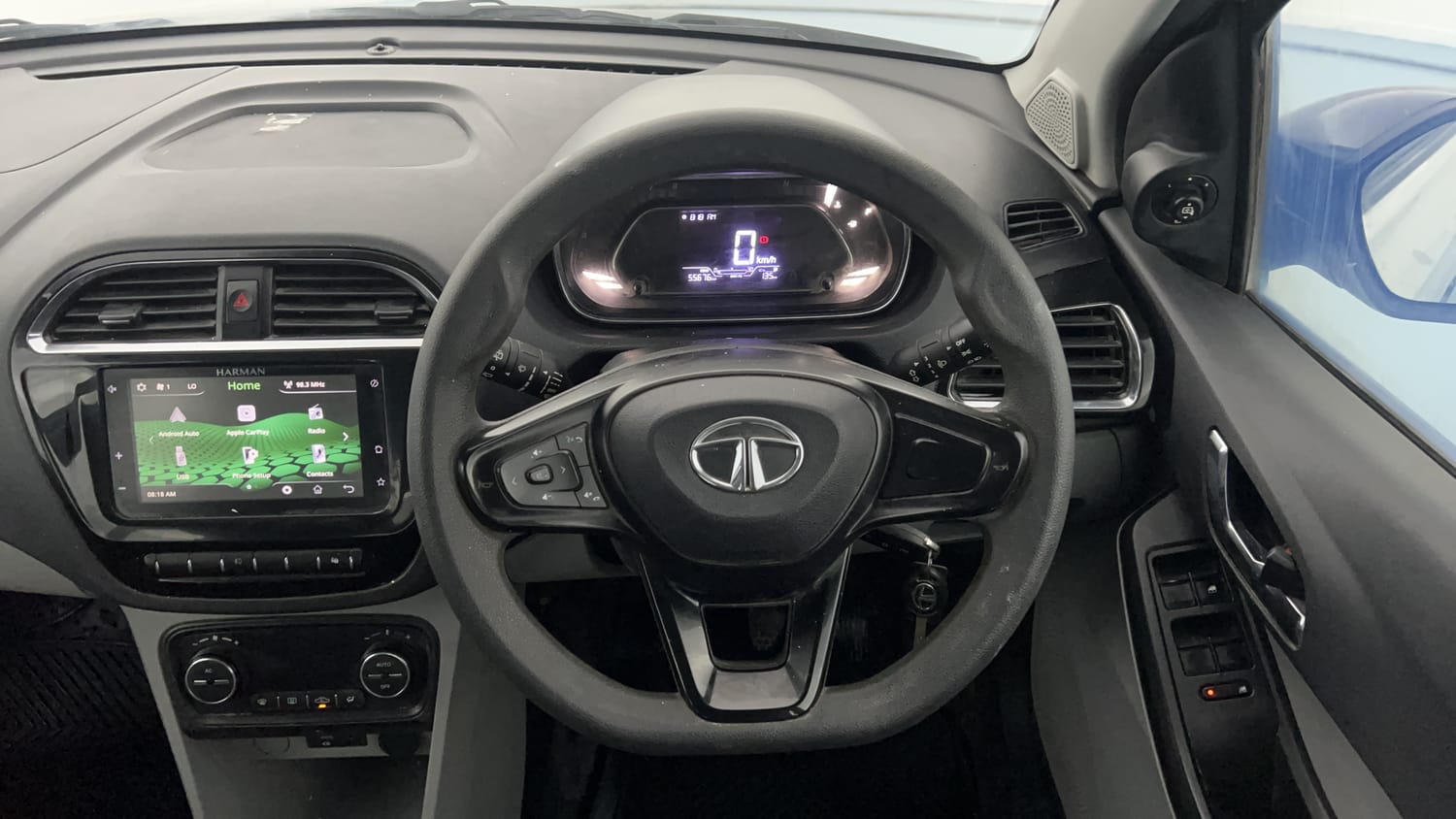 Used 2020 Tata Tiago XZ Plus Dual Tone Petrol Manual interior STEERING VIEW