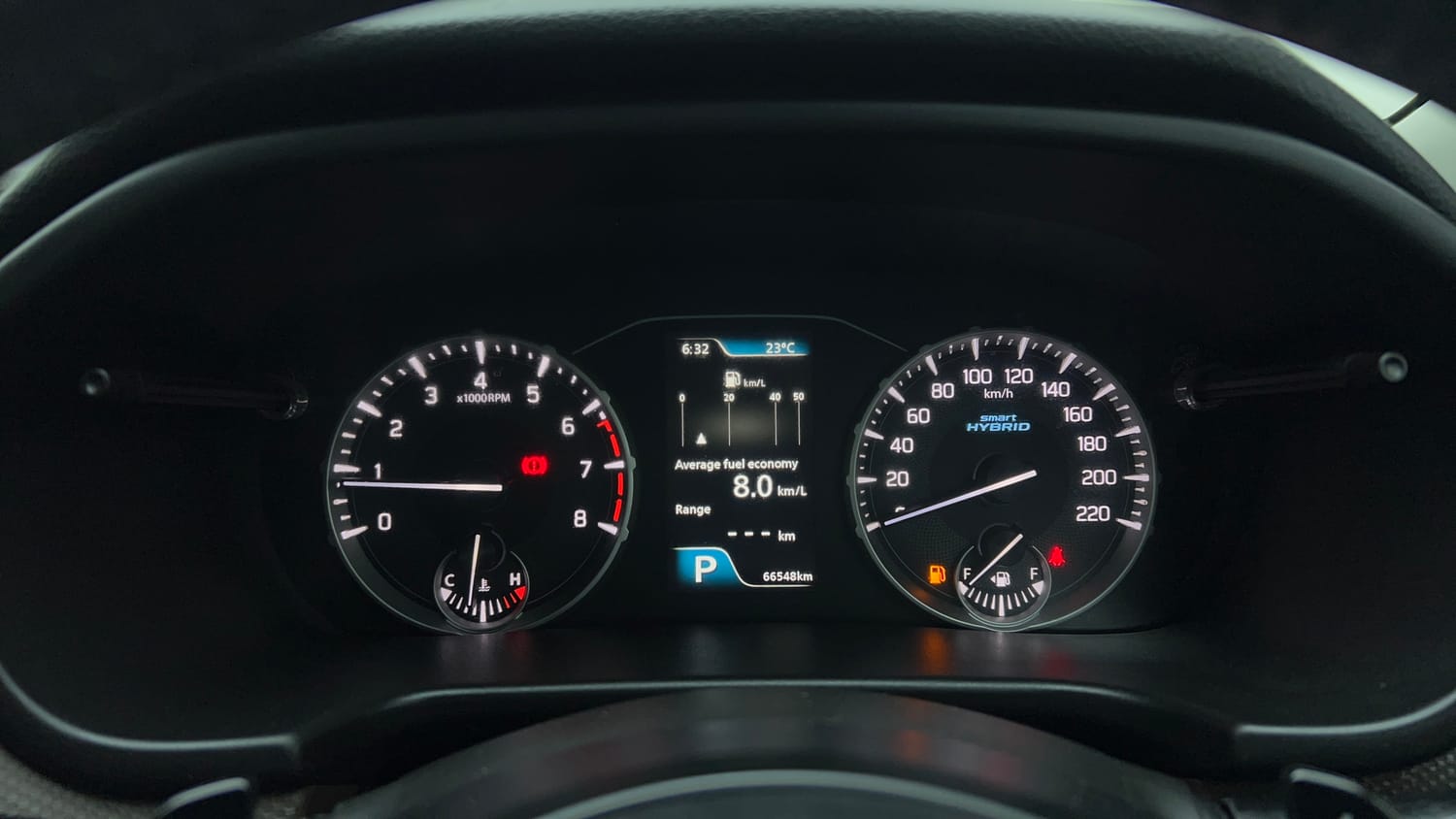 Used 2022 Maruti Suzuki Brezza ZXi Plus AT Petrol Automatic interior CLUSTERMETER VIEW