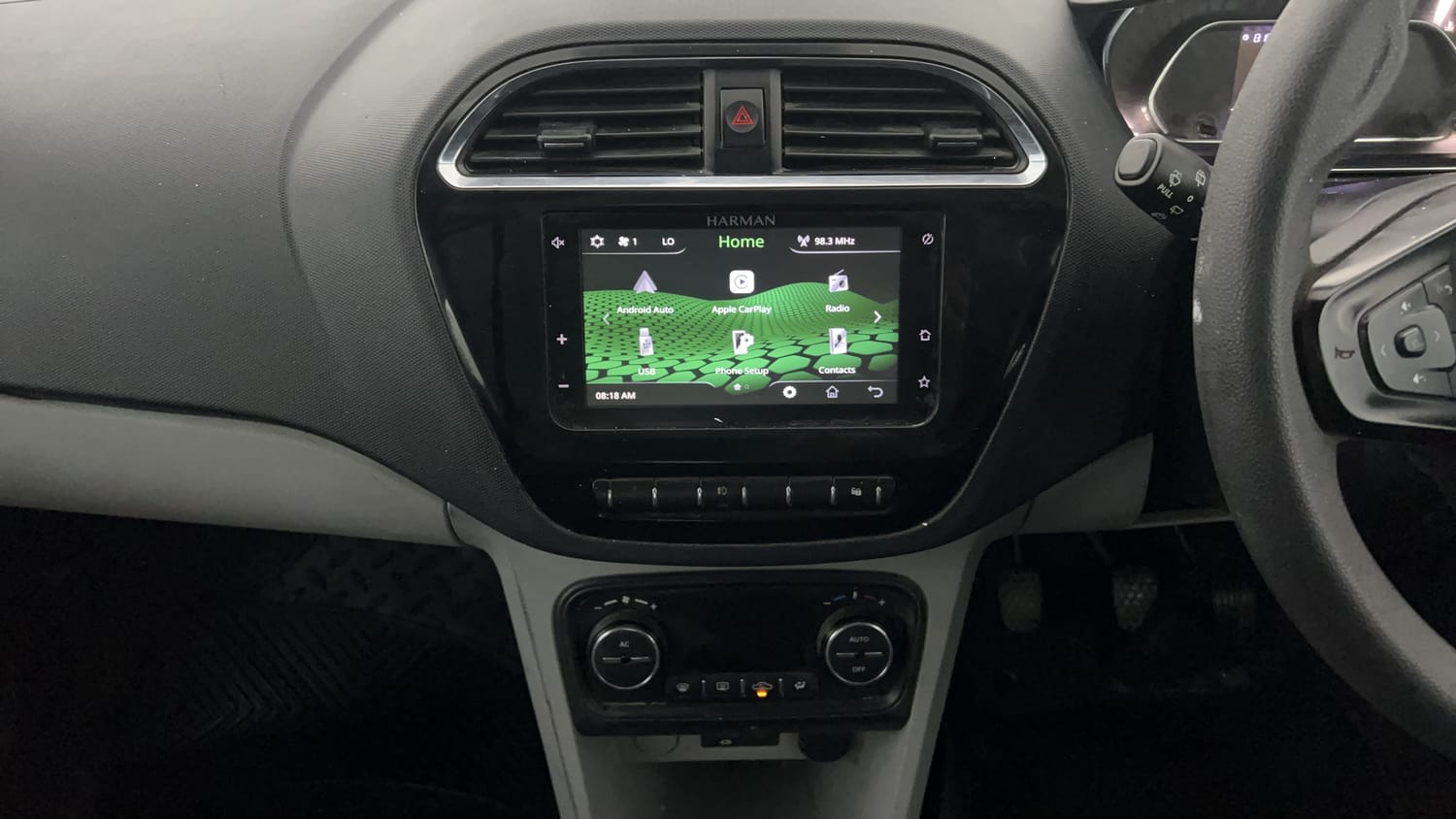 Used 2020 Tata Tiago XZ Plus Dual Tone Petrol Manual interior MUSIC SYSTEM & AC CONTROL VIEW