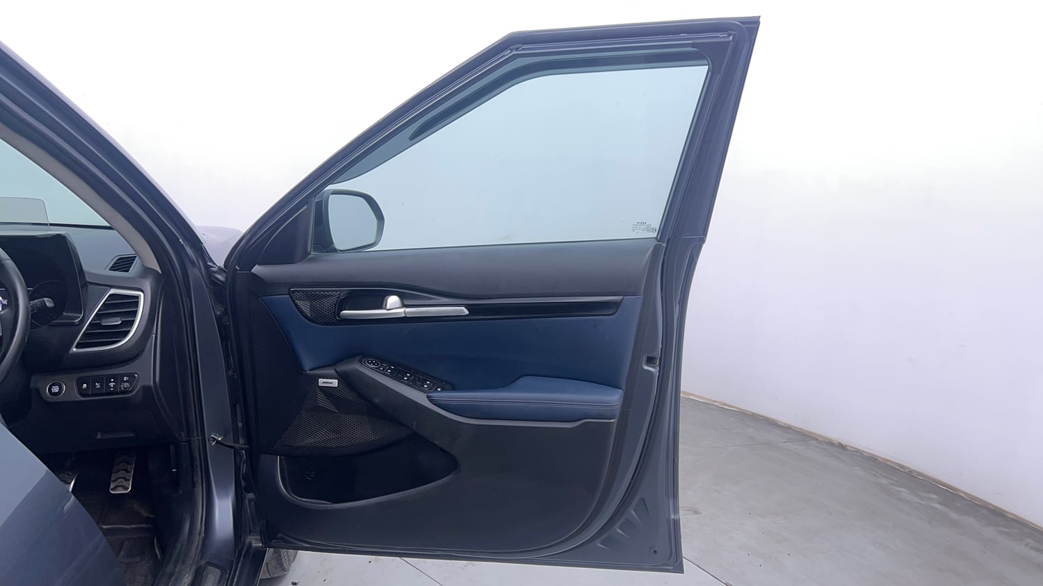Used 2022 Kia Seltos X Line 1.5 Diesel AT Diesel Automatic interior RIGHT FRONT DOOR OPEN VIEW