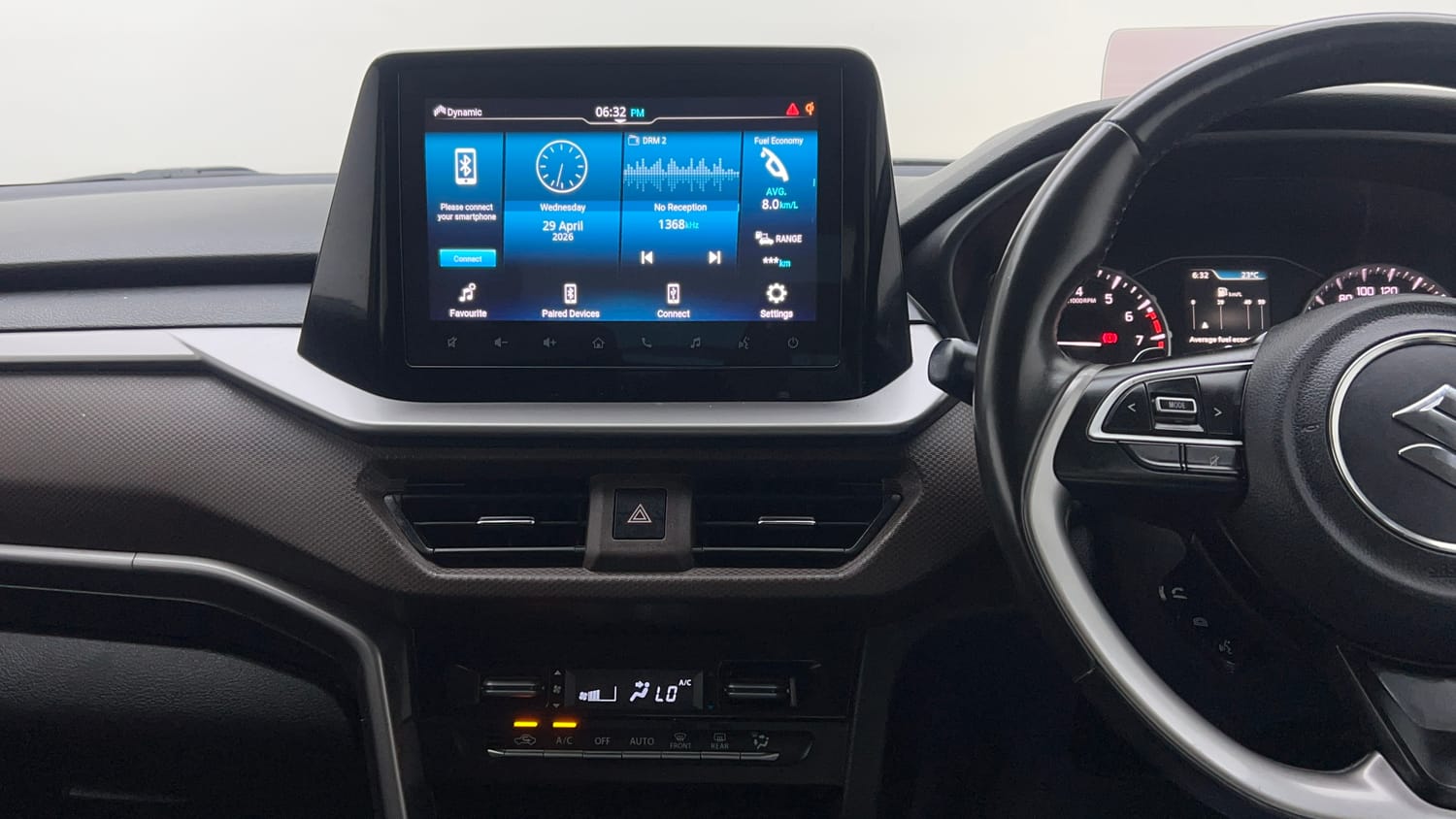 Used 2022 Maruti Suzuki Brezza ZXi Plus AT Petrol Automatic interior MUSIC SYSTEM & AC CONTROL VIEW