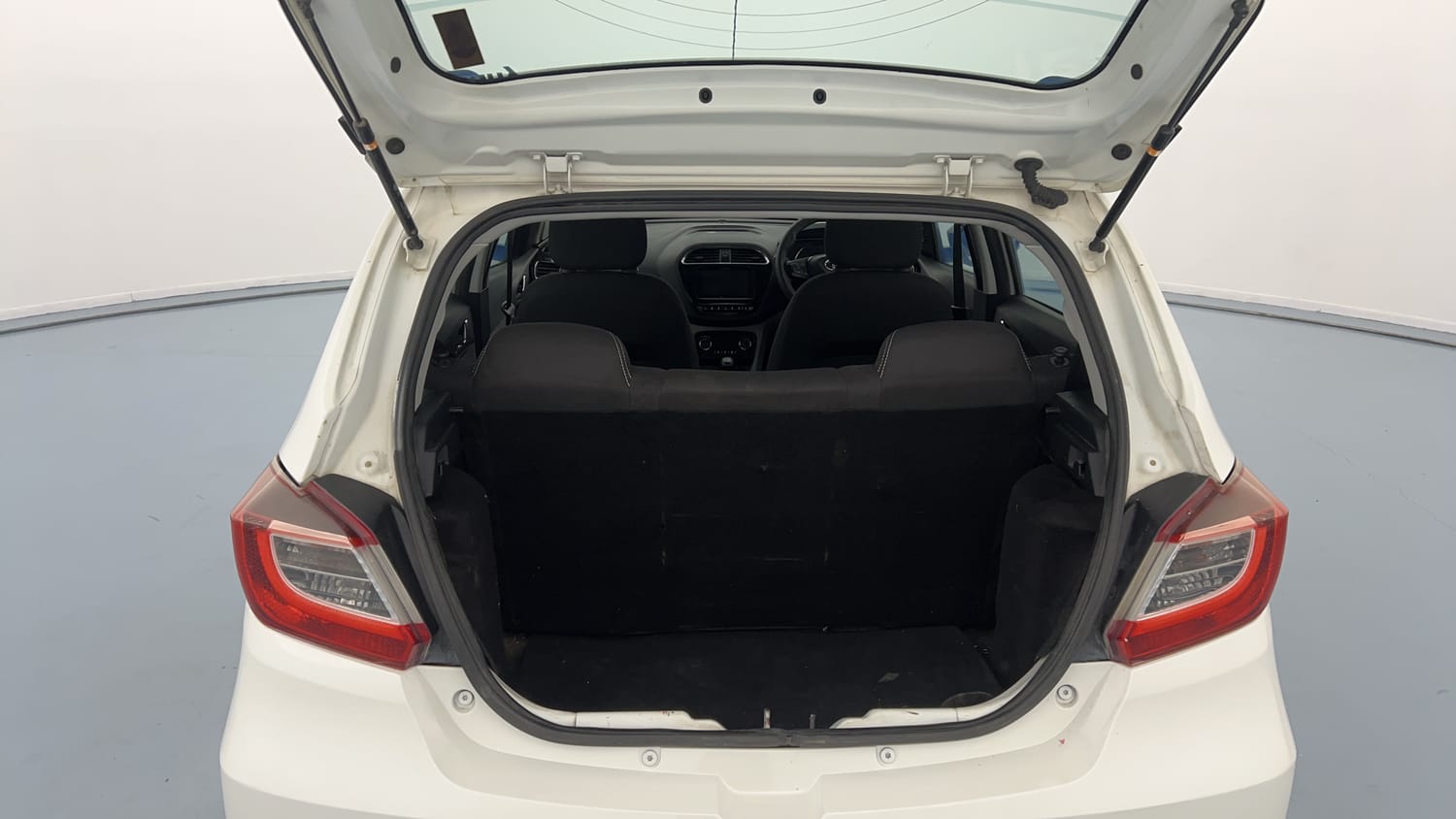 Used 2020 Tata Tiago XZ Plus Dual Tone Petrol Manual interior DICKY INSIDE VIEW