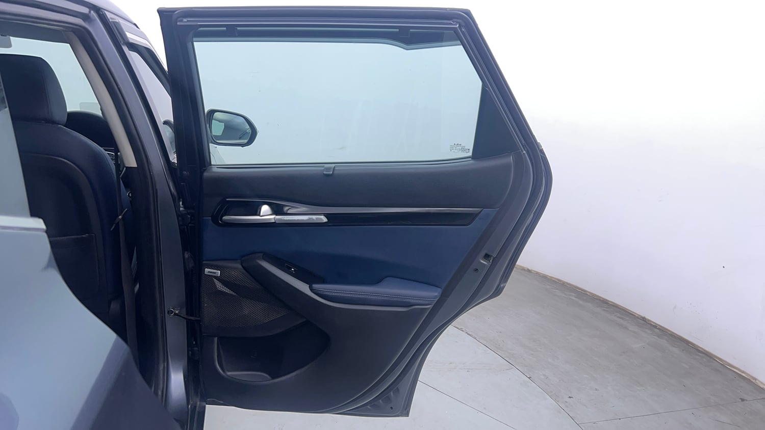 Used 2022 Kia Seltos X Line 1.5 Diesel AT Diesel Automatic interior RIGHT REAR DOOR OPEN VIEW