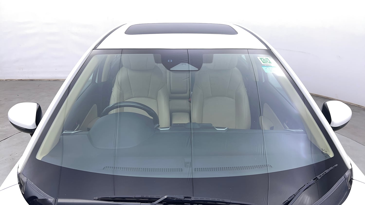 Used 2023 Honda City ZX Petrol MT Petrol Manual exterior FRONT WINDSHIELD VIEW