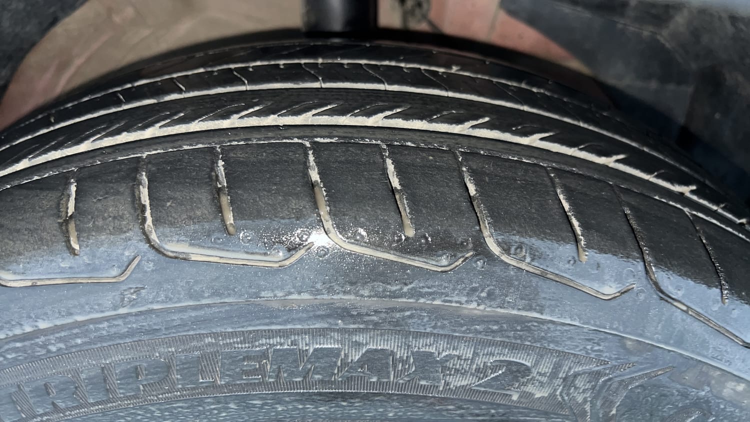 Used 2020 MG Motors Hector Sharp 1.5 DCT Petrol Petrol Automatic tyres RIGHT FRONT TYRE TREAD VIEW