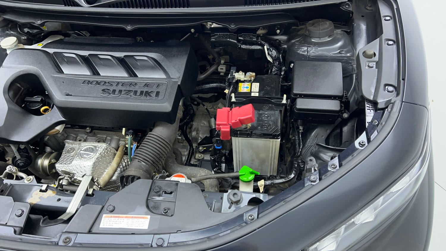 Used 2024 Maruti Suzuki Fronx Alpha 1.0L Turbo 6 AT Petrol Automatic engine ENGINE LEFT SIDE VIEW