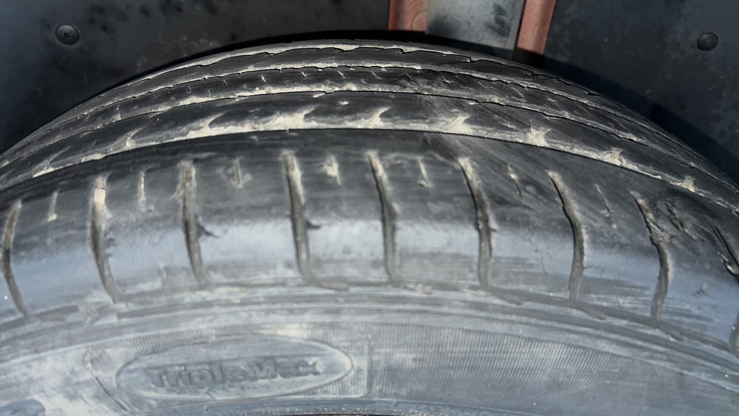Used 2020 MG Motors Hector Sharp 1.5 DCT Petrol Petrol Automatic tyres LEFT REAR TYRE TREAD VIEW