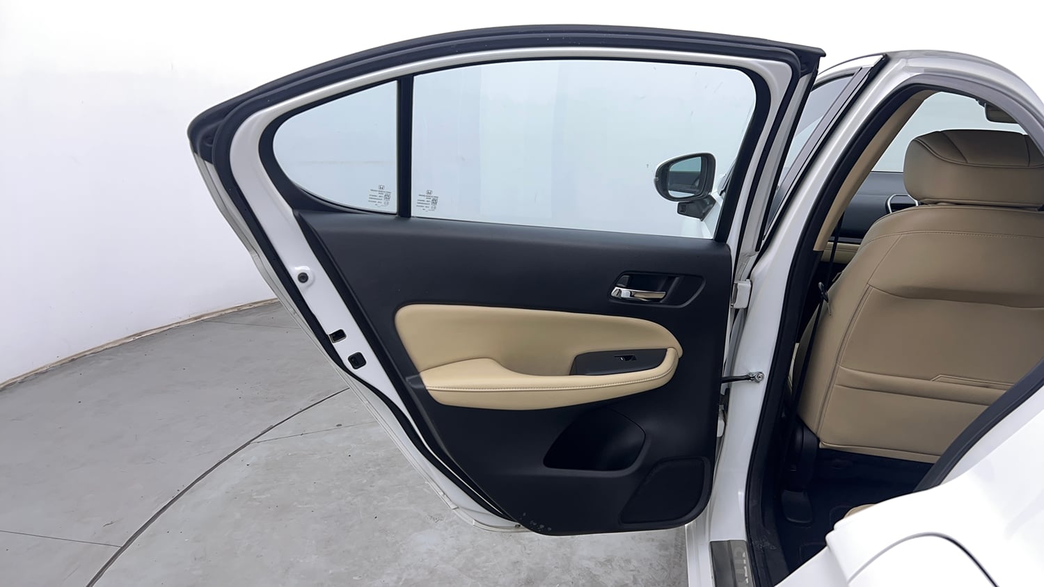 Used 2023 Honda City ZX Petrol MT Petrol Manual interior LEFT REAR DOOR OPEN VIEW