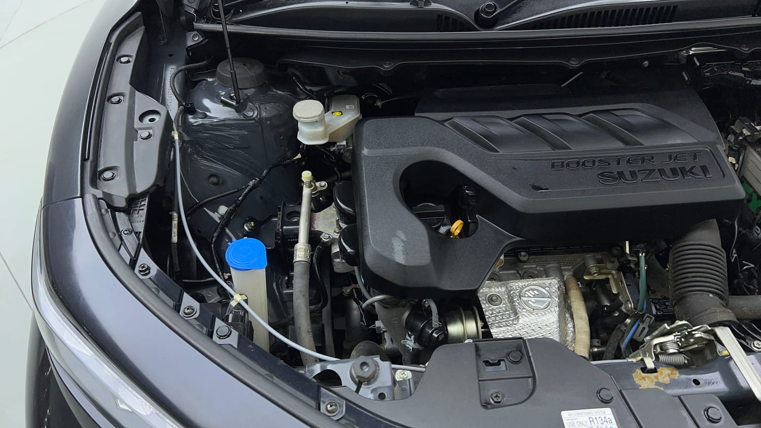 Used 2024 Maruti Suzuki Fronx Alpha 1.0L Turbo 6 AT Petrol Automatic engine ENGINE RIGHT SIDE VIEW